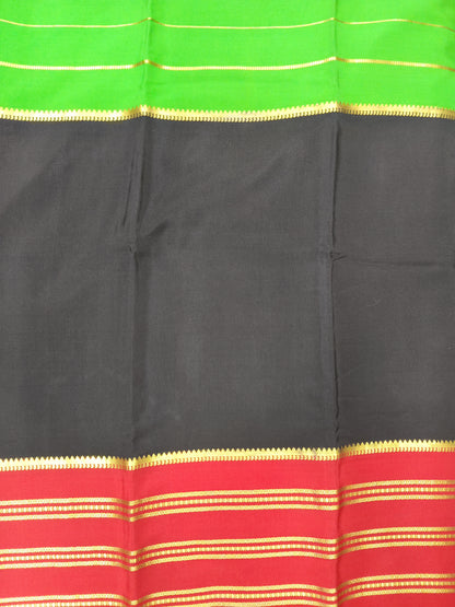 Pure Crepe Mysore silk saree 1112901 (120GSM)