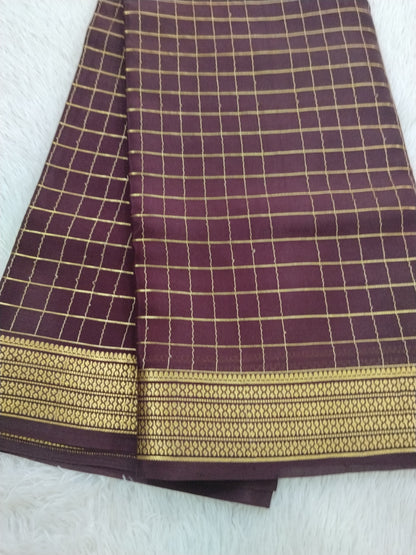Pure Crepe Mysore Silk 1112901 ( 120 Gsm )