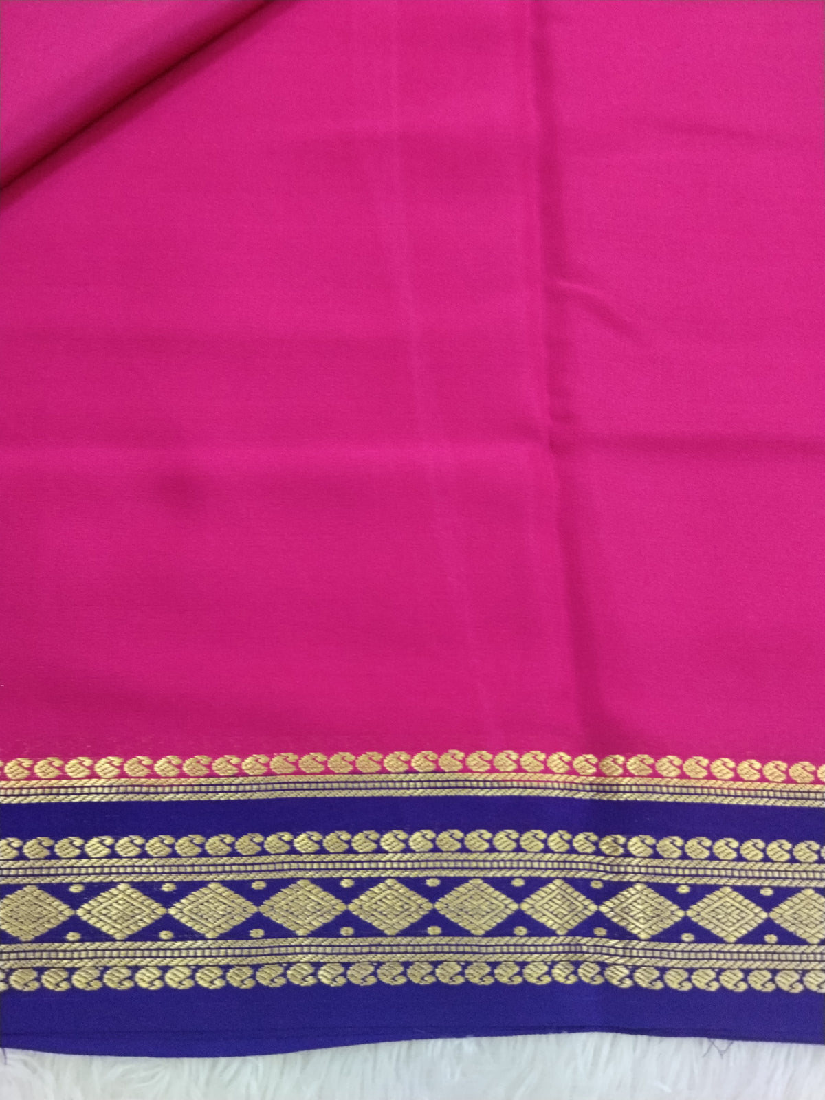 Pure crepe Mysore Silk 1112901 ( 120 Gsm )