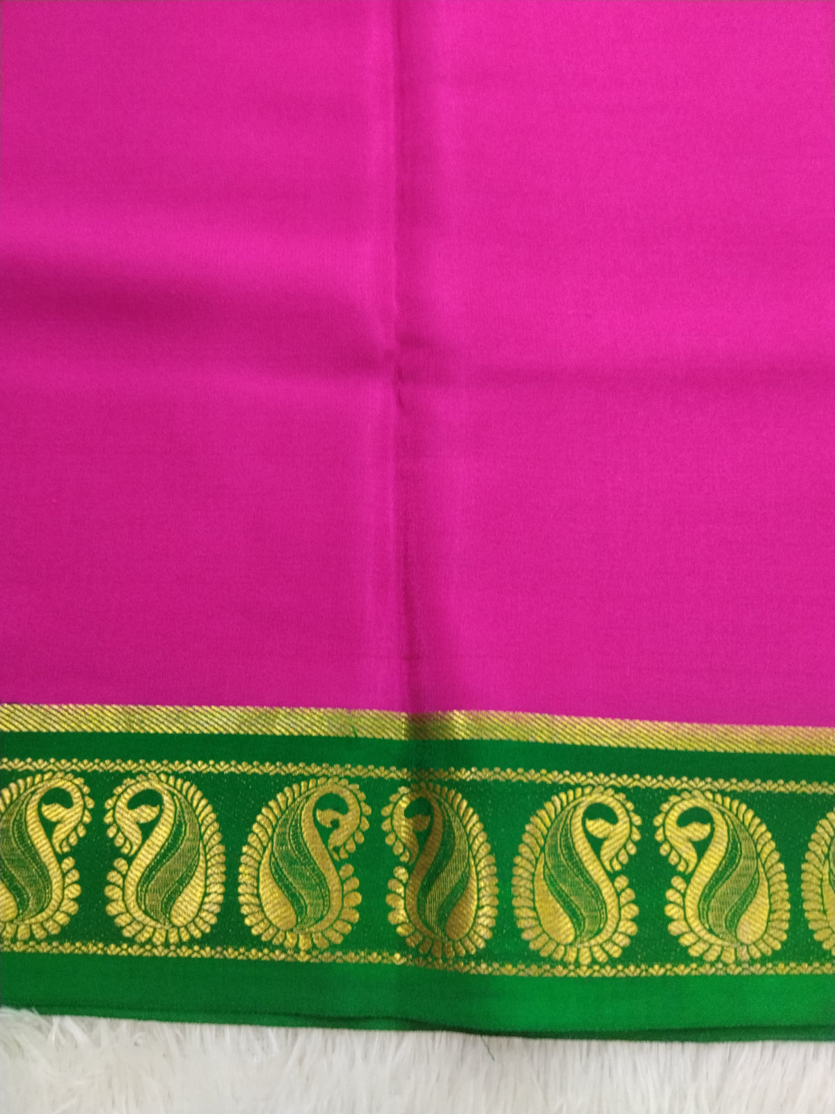 Pure crepe Mysore Silk 1112901 ( 120 Gsm )