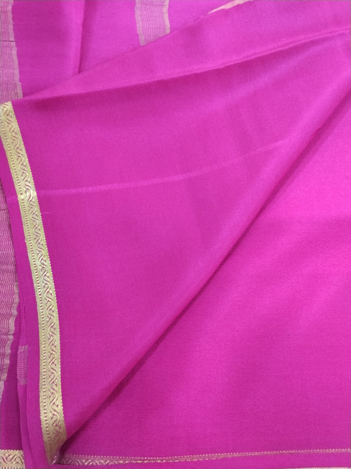 Pure Crepe Mysore Silk 1112901 ( 120 Gsm )