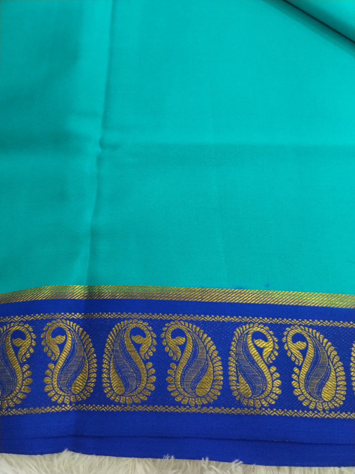 Pure Crepe Mysore Silk 1112901 ( 120 Gsm )