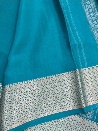 Pure crepe Mysore Silk 1112901 ( 120 Gsm )