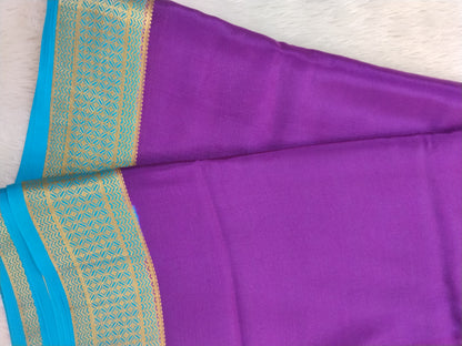Pure crepe Mysore Silk 1112901 ( 120 Gsm )
