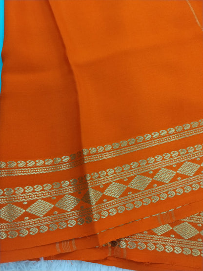 Pure Crepe Mysore Silk 1112901 ( 120 Gsm )