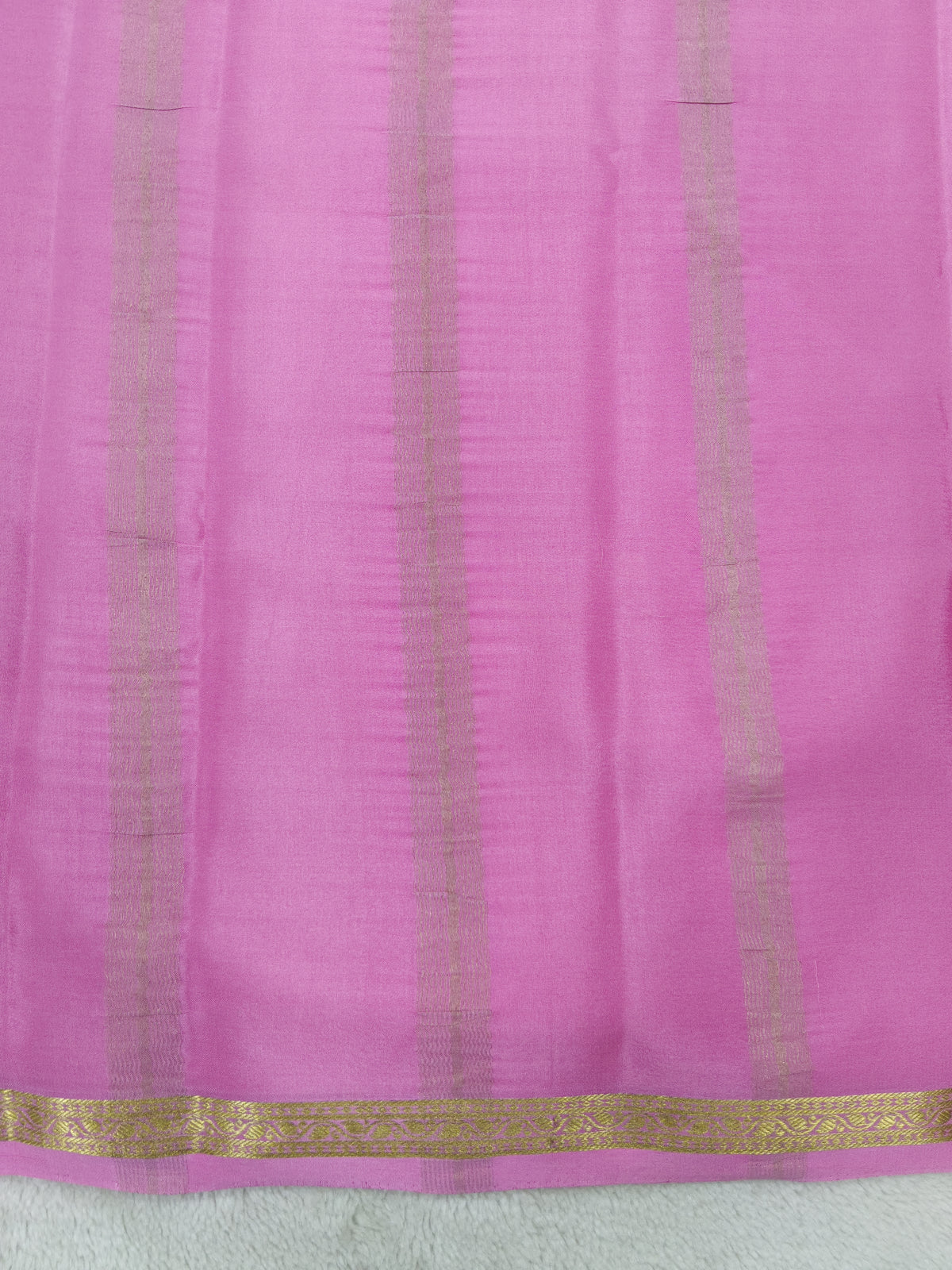 Pure Crepe Mysore silk saree 1112901 (120GSM)