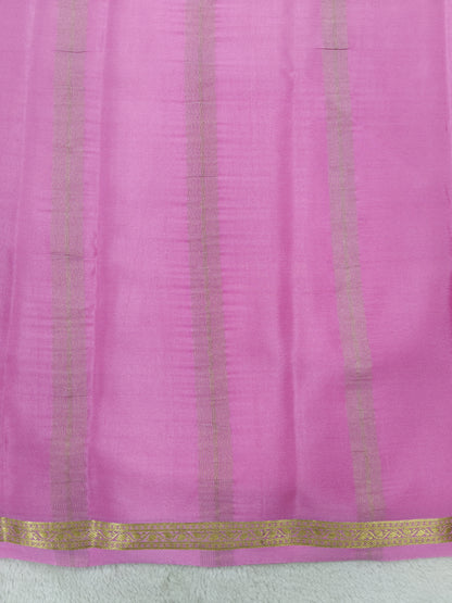 Pure Crepe Mysore silk saree 1112901 (120GSM)