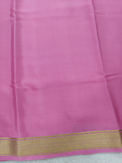 Pure crepe Mysore silk saree 1112901(120GSM)