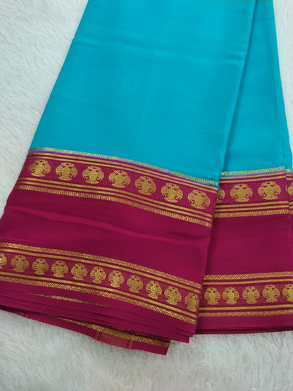 Pure Crepe Mysore Silk 1112901 ( 120 Gsm )