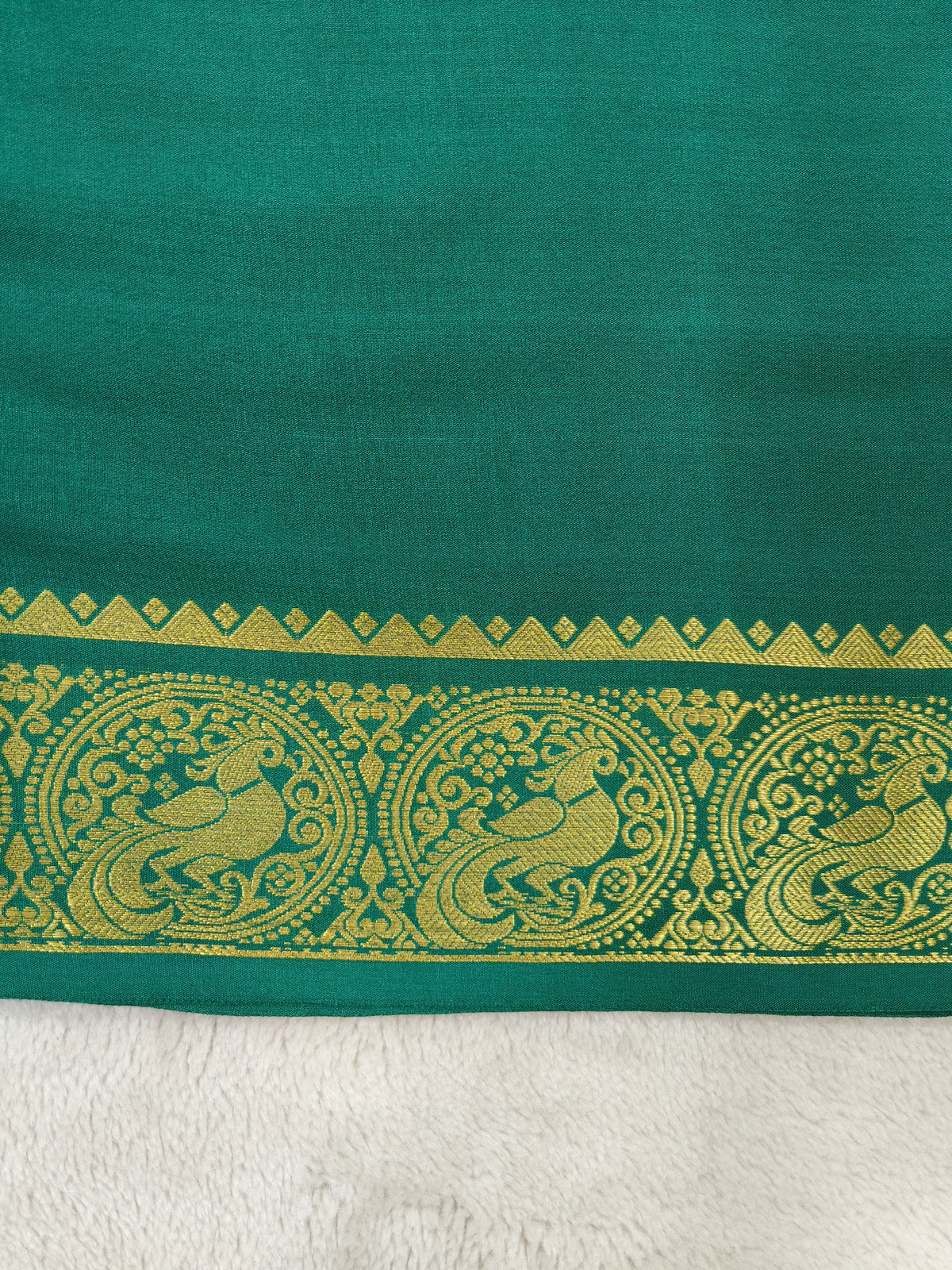 Pure Crepe Mysore silk saree 1112901 (120GSM)
