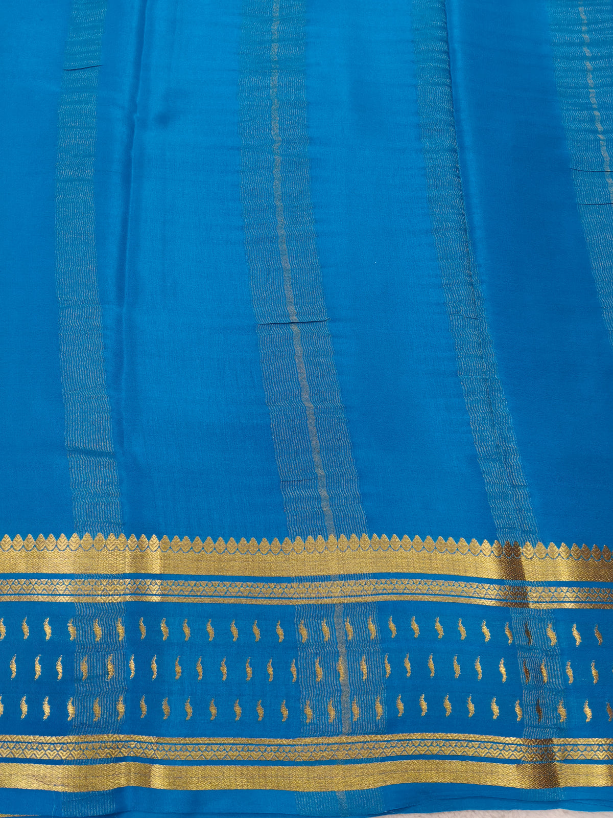 Pure crepe Mysore Silk 1112901 ( 120 Gsm )