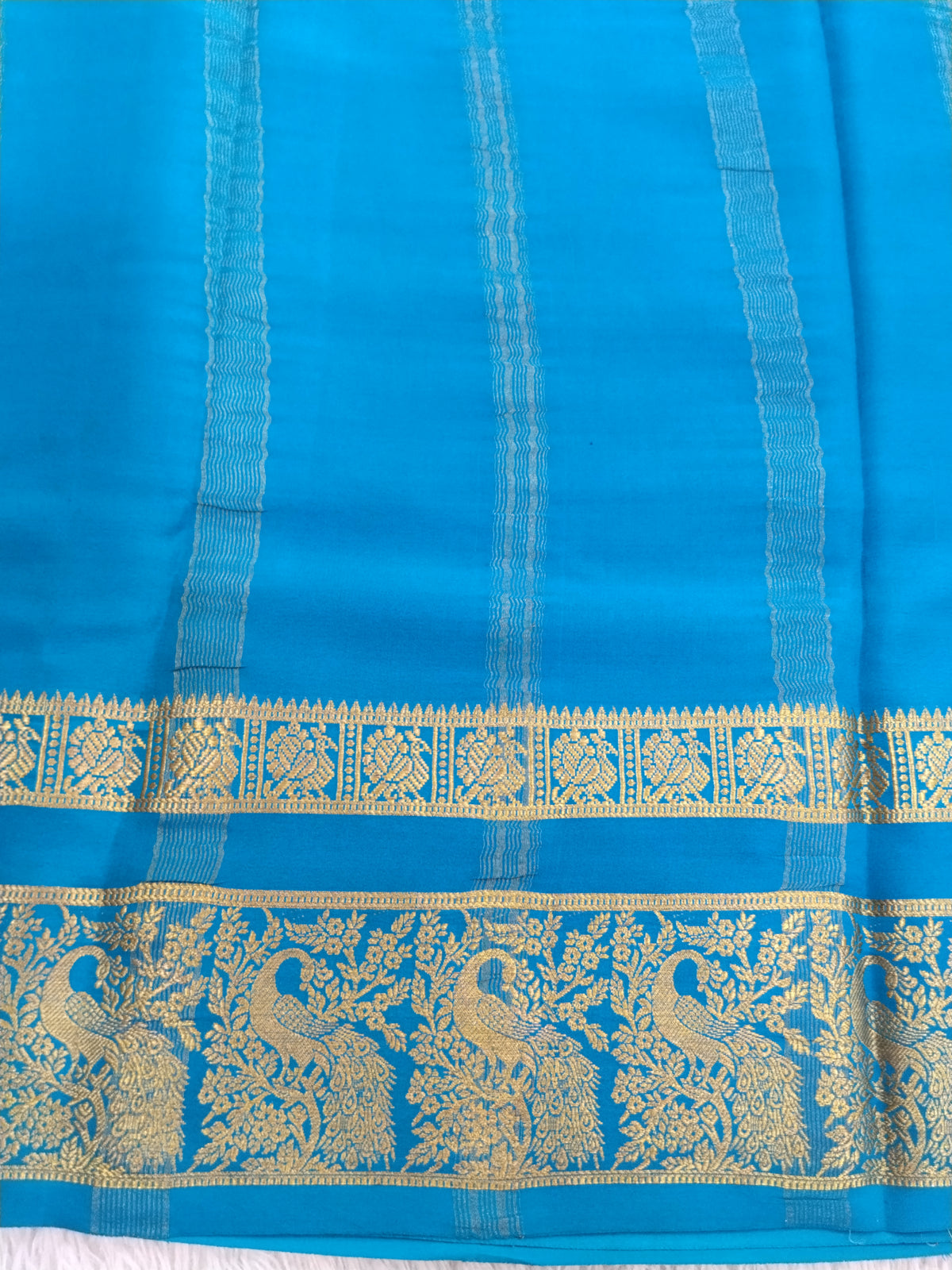 Pure crepe Mysore Silk 1112901 ( 120 Gsm )