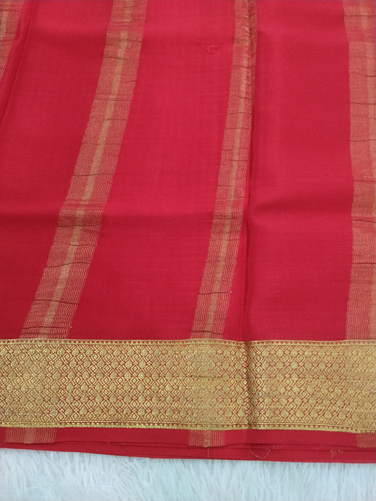 Pure Crepe Mysore Silk 1112901 ( 120 Gsm )