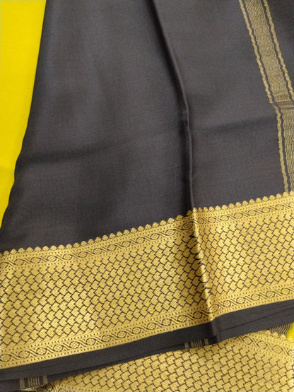 Pure Crepe Mysore Silk 1112901 ( 120 Gsm )