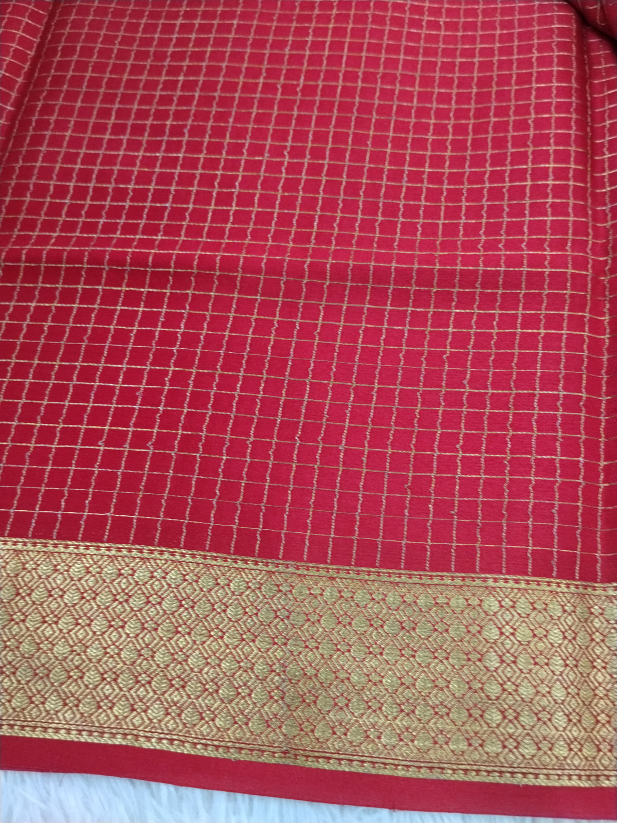Pure Crepe Mysore Silk 1112901 ( 120 Gsm )