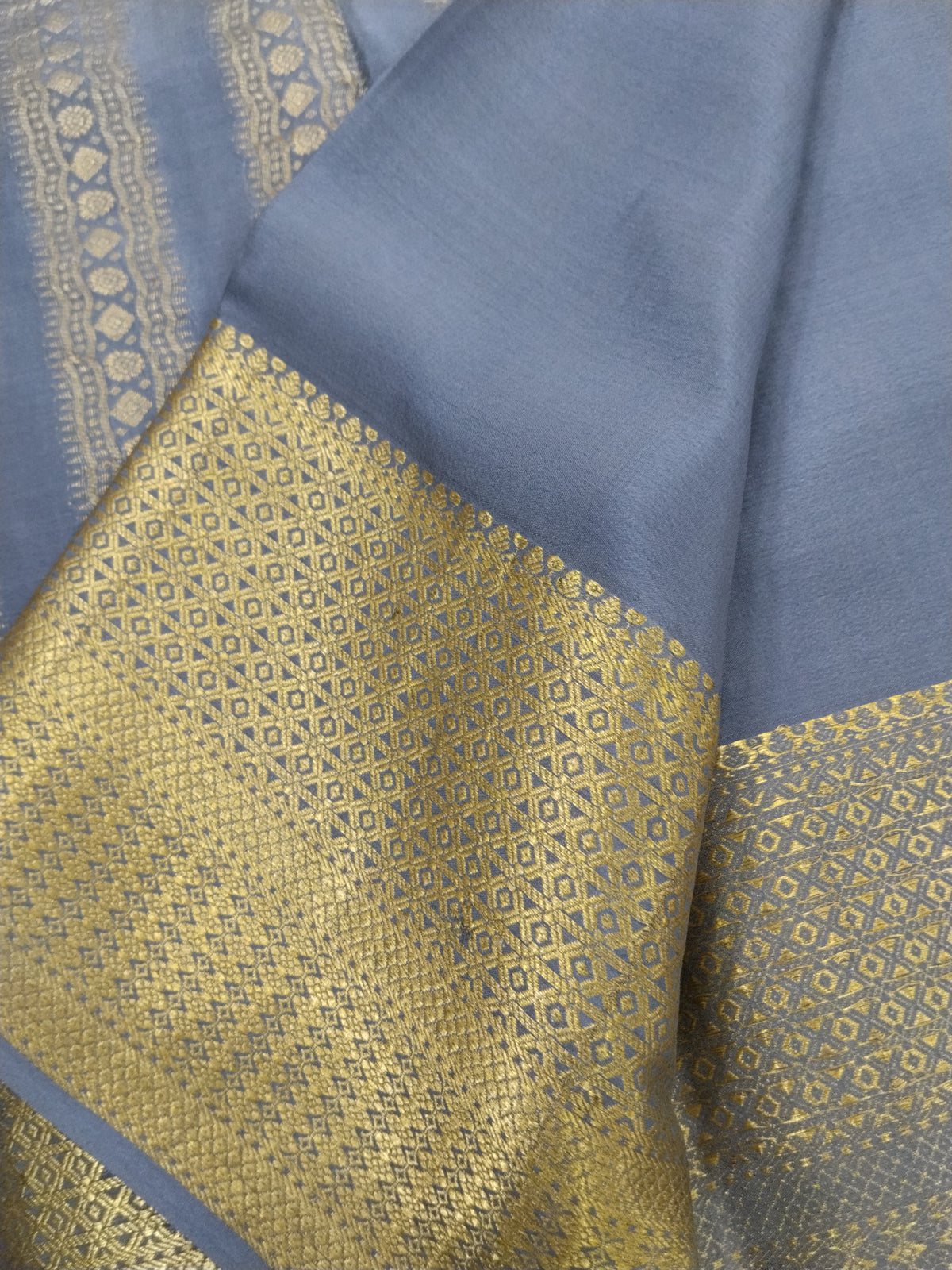 Pure Crepe Mysore Silk 1112901 ( 120 Gsm )