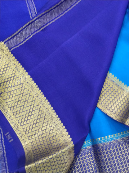 Pure crepe Mysore Silk 1112901 ( 120 Gsm )