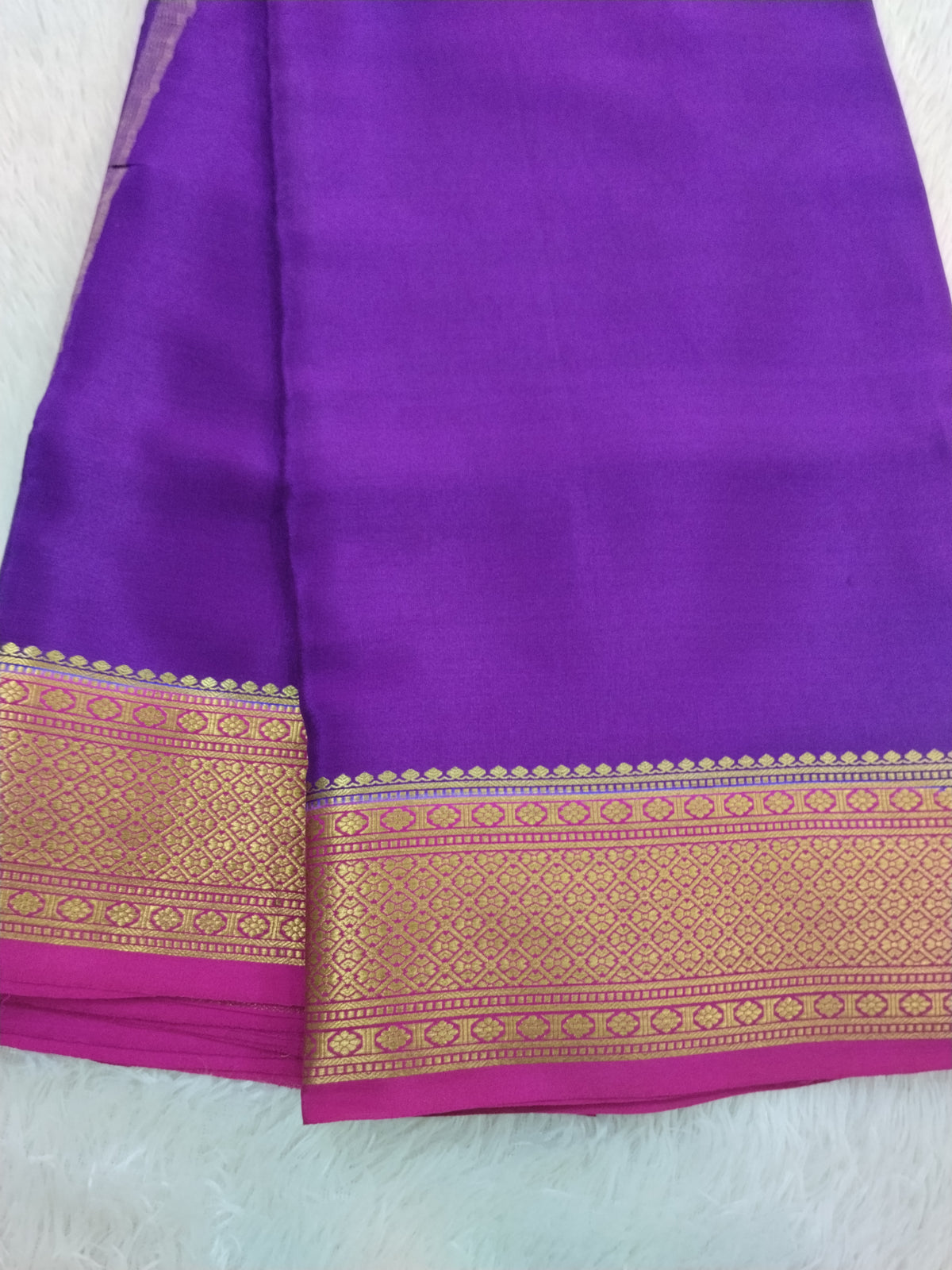 Pure crepe Mysore Silk 1112901 ( 120 Gsm )