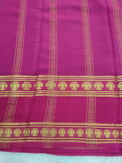 Pure Crepe Mysore Silk 1112901 ( 120 Gsm )