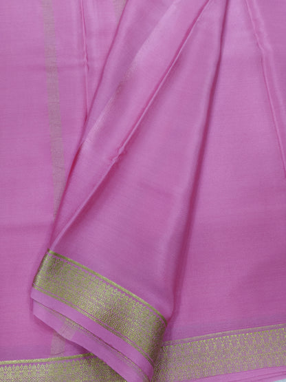 Pure crepe Mysore silk saree 1112901(120GSM)