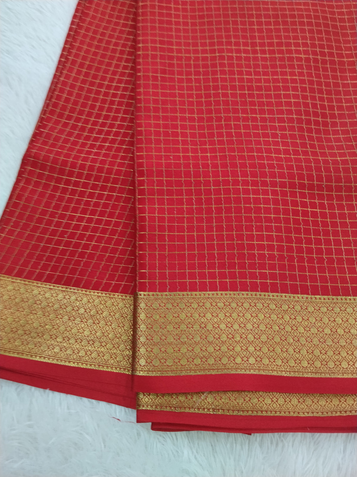 Pure Crepe Mysore Silk 1112901 ( 120 Gsm )