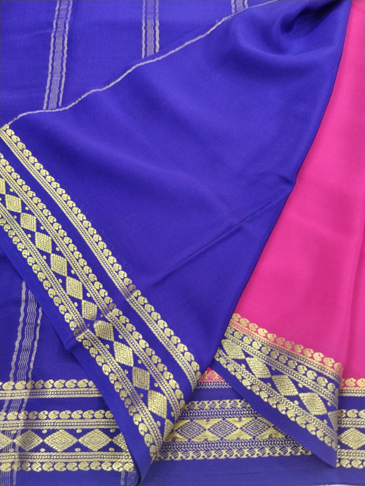 Pure crepe Mysore Silk 1112901 ( 120 Gsm )