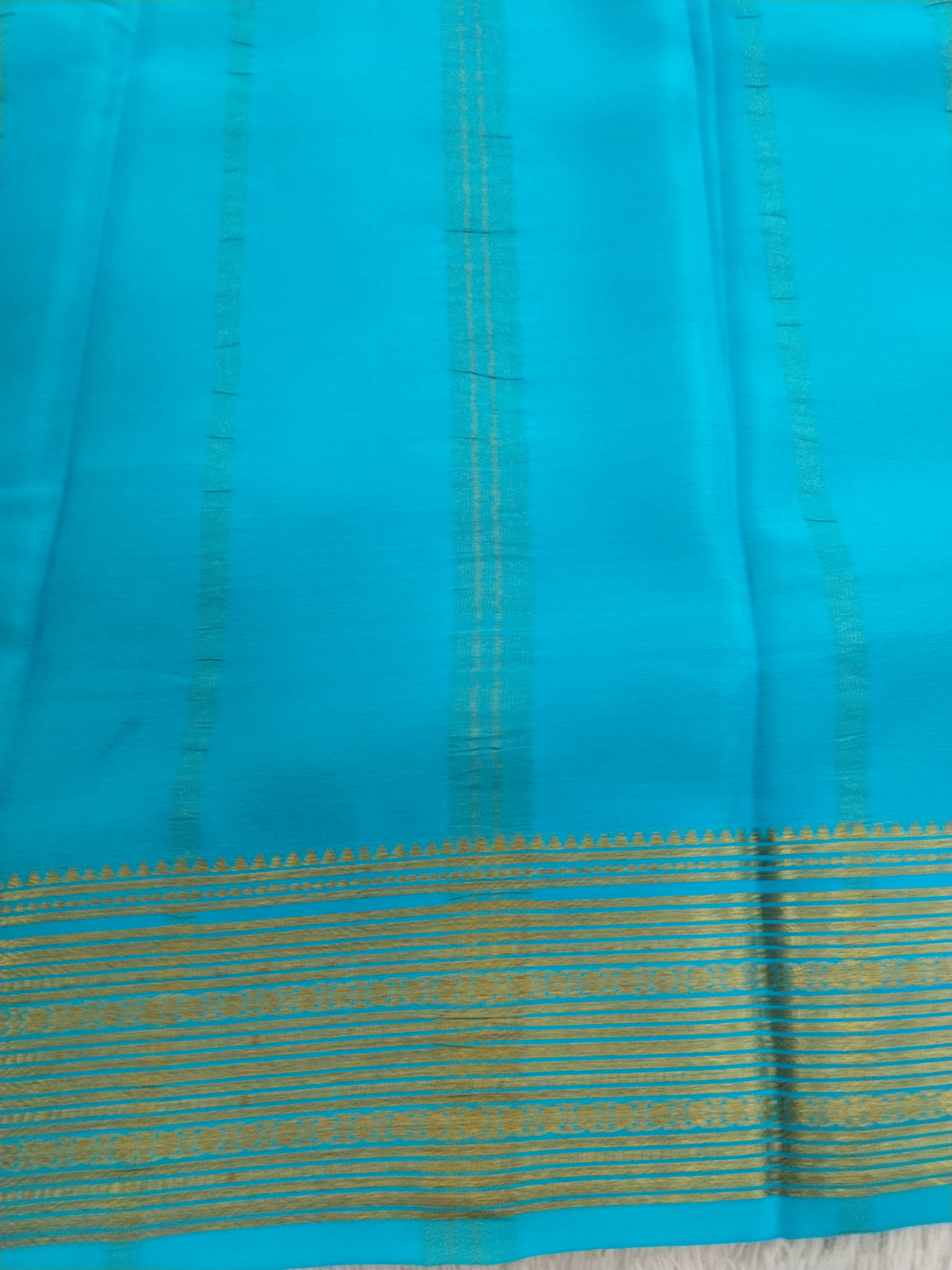 Pure Crepe Mysore Silk 1112901 ( 120 Gsm )