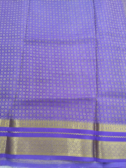 Pure Crepe Mysore Silk 1112901 ( 120 Gsm ) without blouse