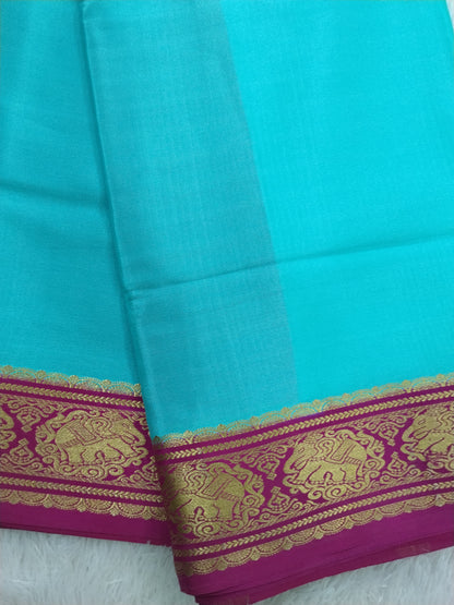 Pure Crepe Mysore Silk 1112901 ( 120 Gsm )