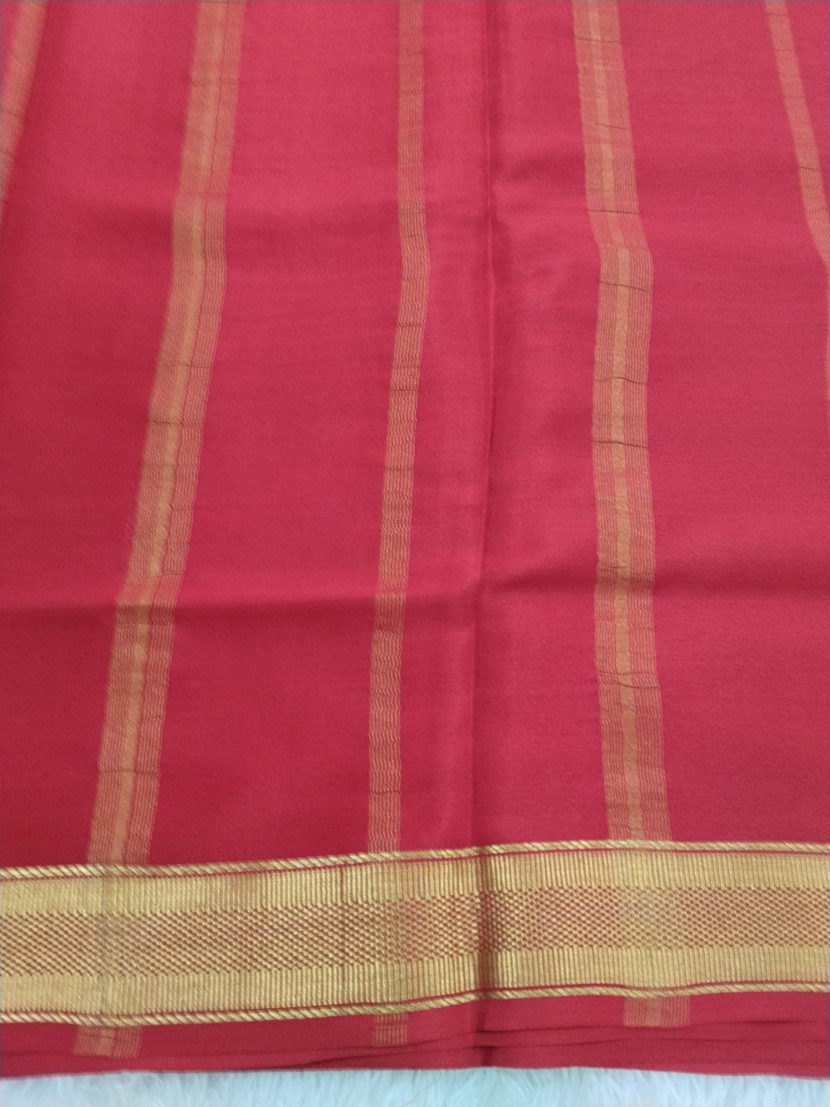 Pure  Crepe Mysore Silk 1112901 ( 120 Gsm )