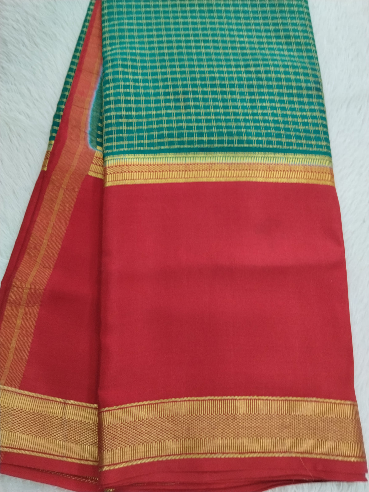 Pure  Crepe Mysore Silk 1112901 ( 120 Gsm )
