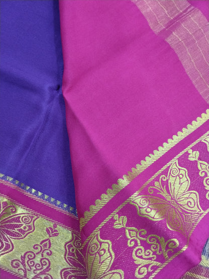 Pure Crepe Mysore Silk 1112901 ( 120 Gsm )