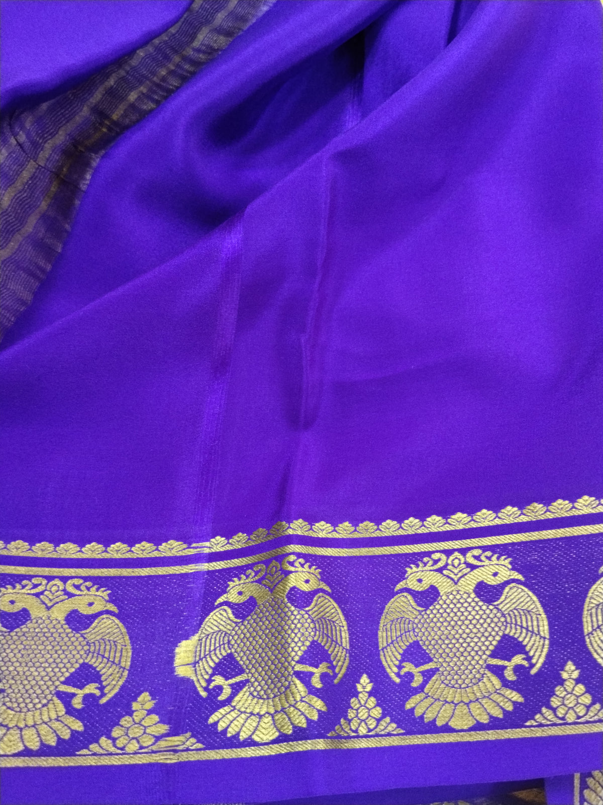 Pure crepe Mysore Silk 1112901 ( 120 Gsm )