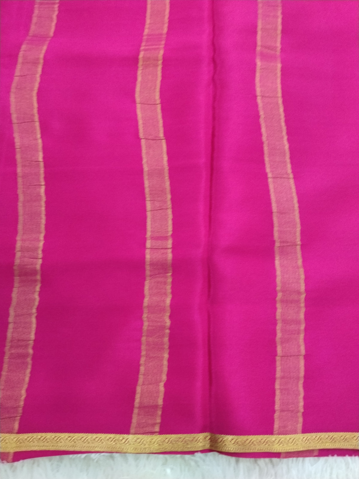 Pure Crepe Mysore Silk 1112901 ( 120 Gsm )
