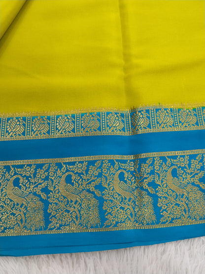 Pure crepe Mysore Silk 1112901 ( 120 Gsm )