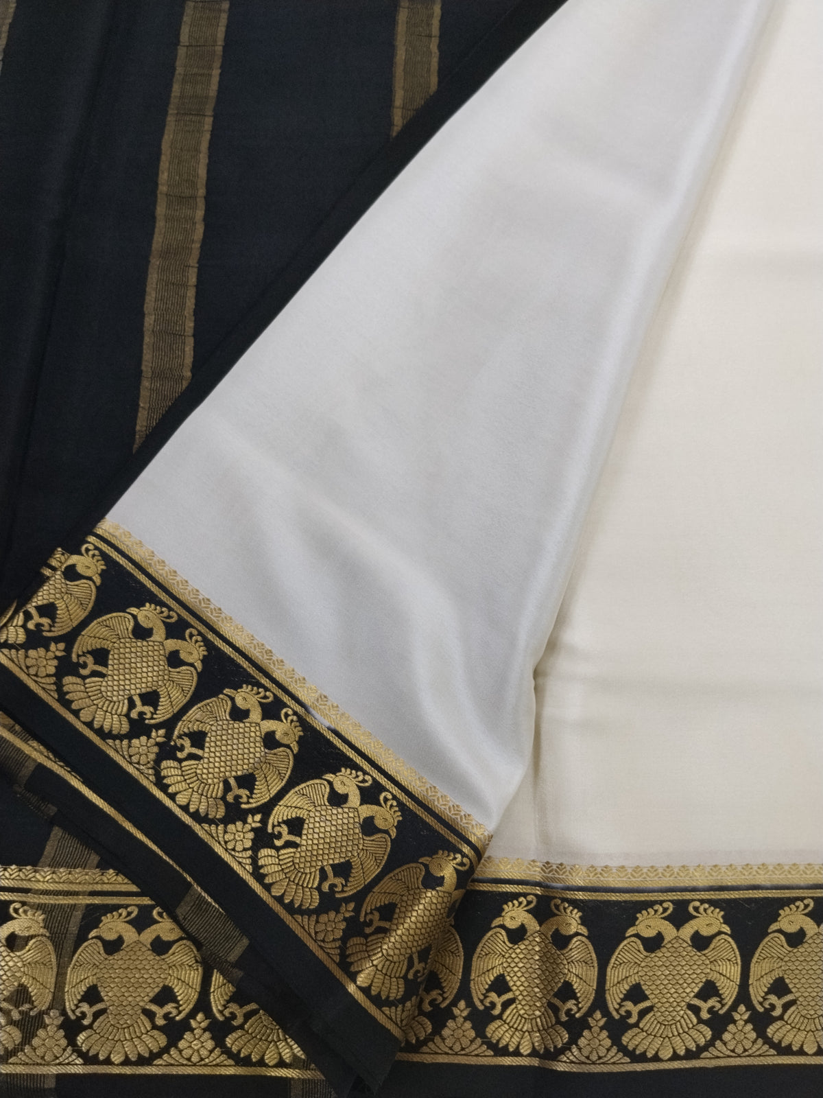 Pure Crape Mysore Silk 1112901 ( 120 gsm )