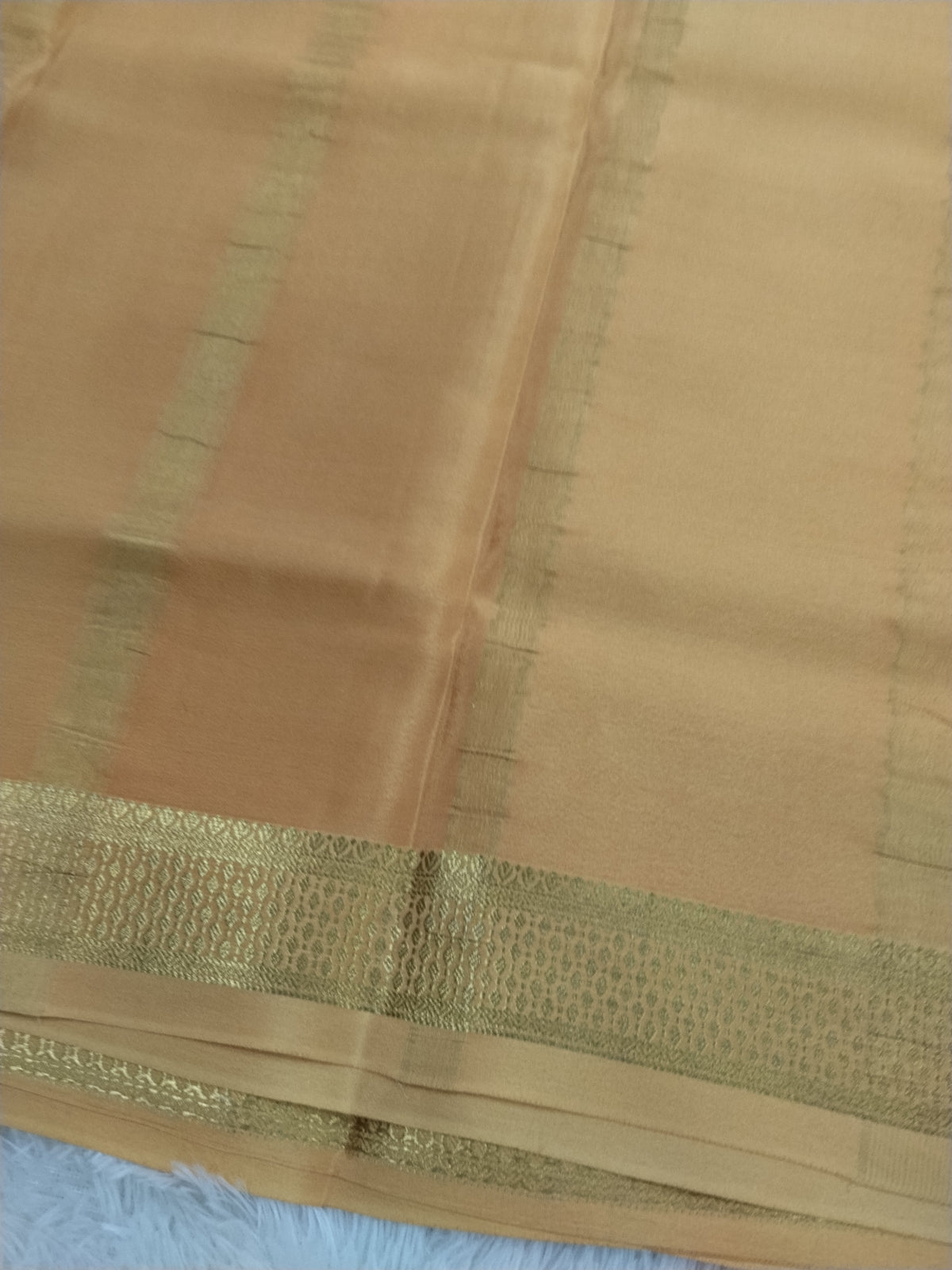Pure Crepe Mysore Silk 1112901 ( 120 Gsm )