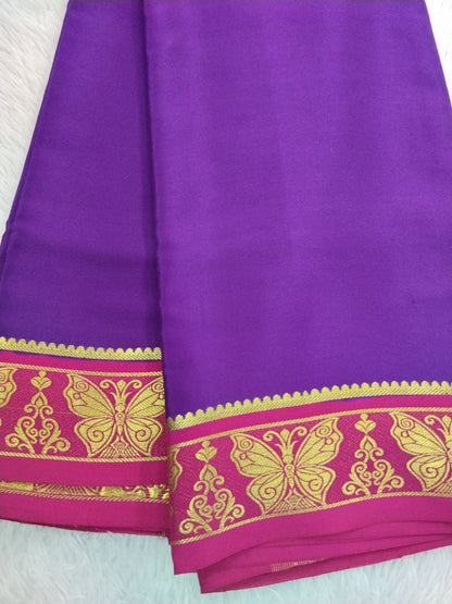 Pure Crepe Mysore Silk 1112901 ( 120 Gsm )