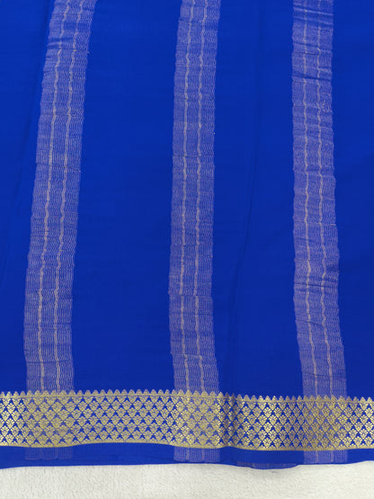 Pure Crepe Mysore silk saree 1112901 (120GSM)