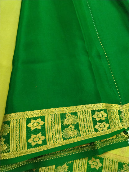 Pure Crepe Mysore Silk 1112901 ( 120 Gsm )