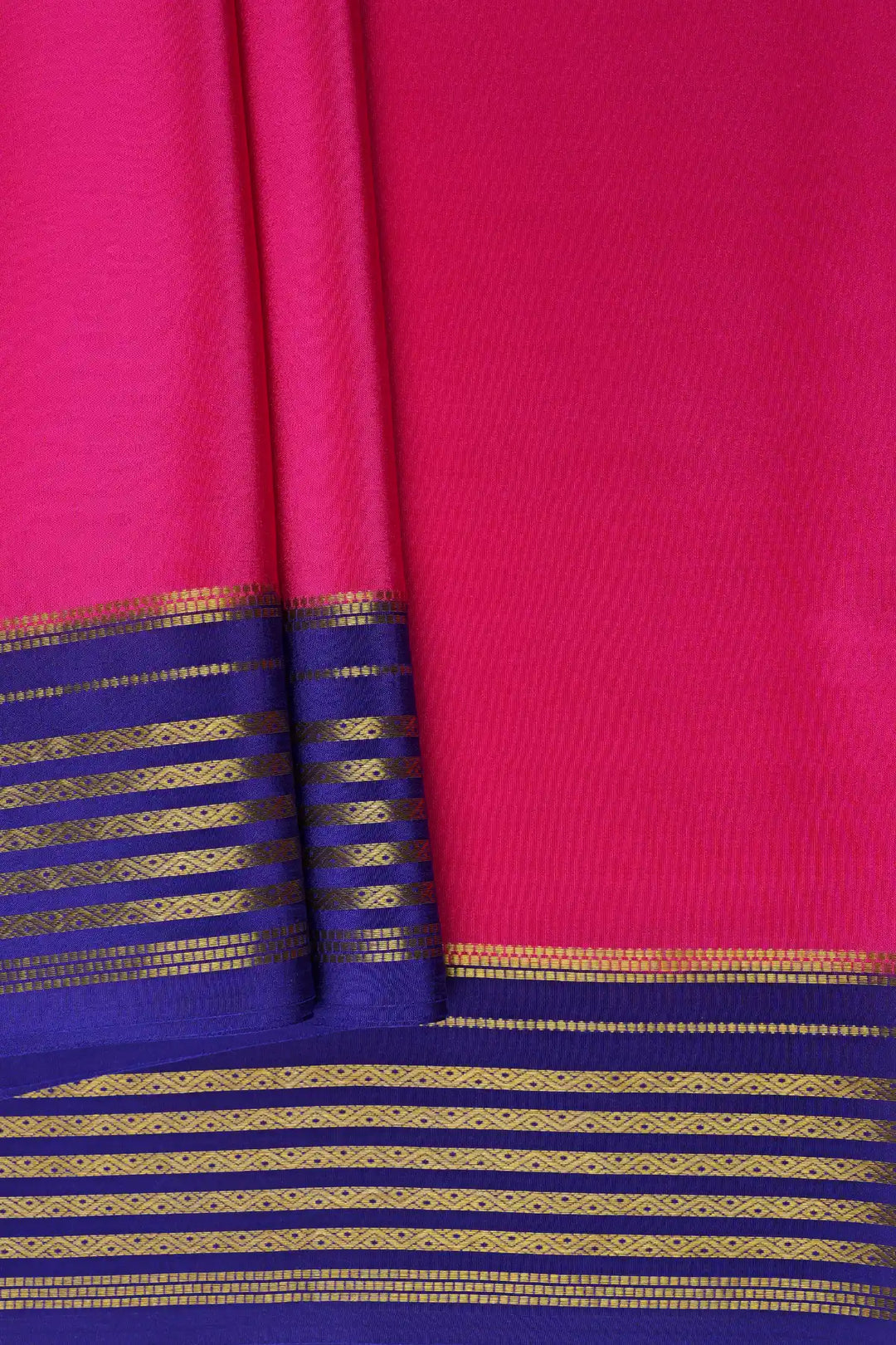 party wear mysore silk sarees in pink color