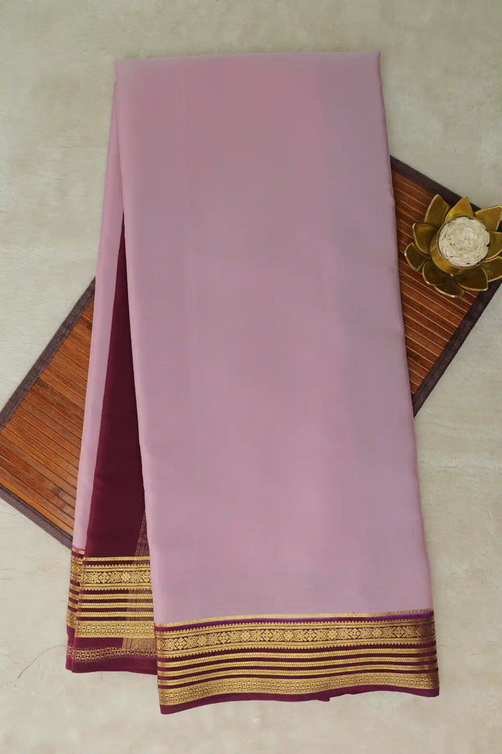  purple mysore silk new collection sarees