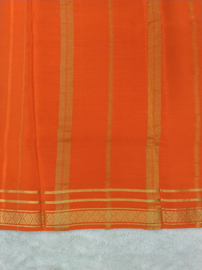 Pure mysore silk saree-(145302)