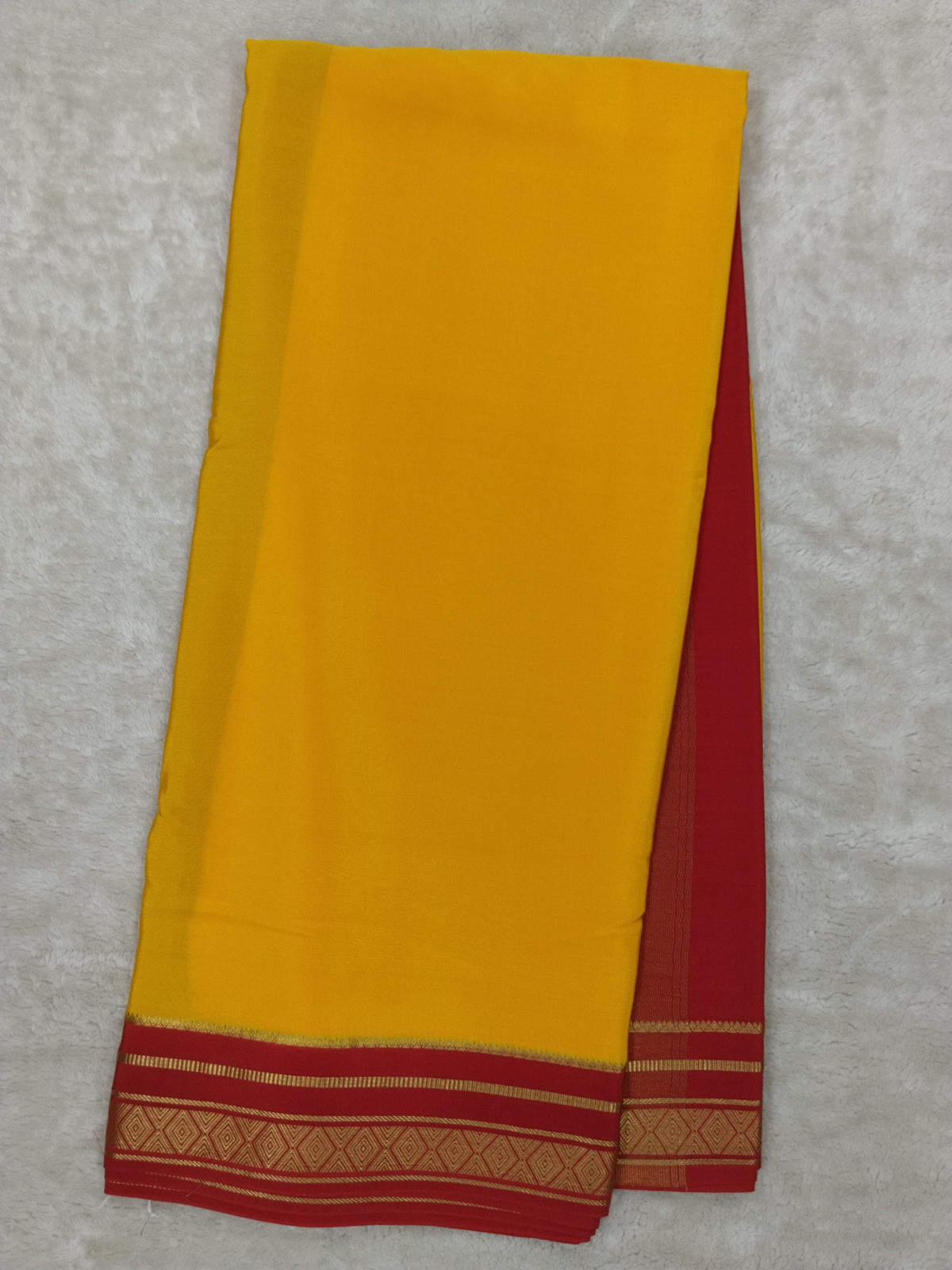 Pure mysore silk saree-(145302)