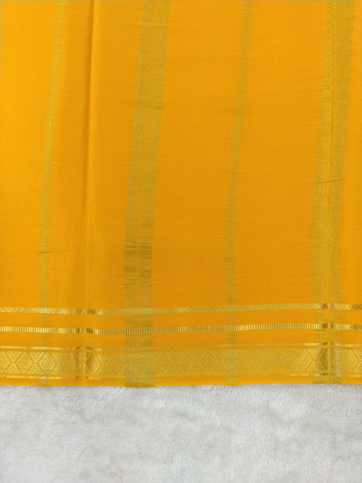 Pure mysore silk saree-(145302)