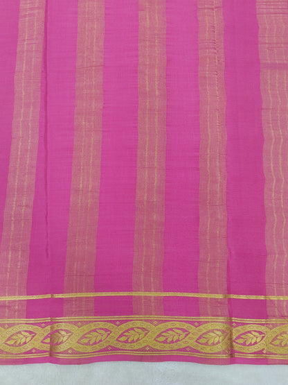 Pure crepe mysore silk saree-120 GSM(1103305)
