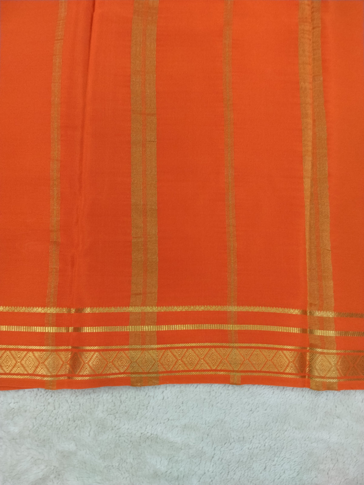 Pure mysore silk saree-(145302)