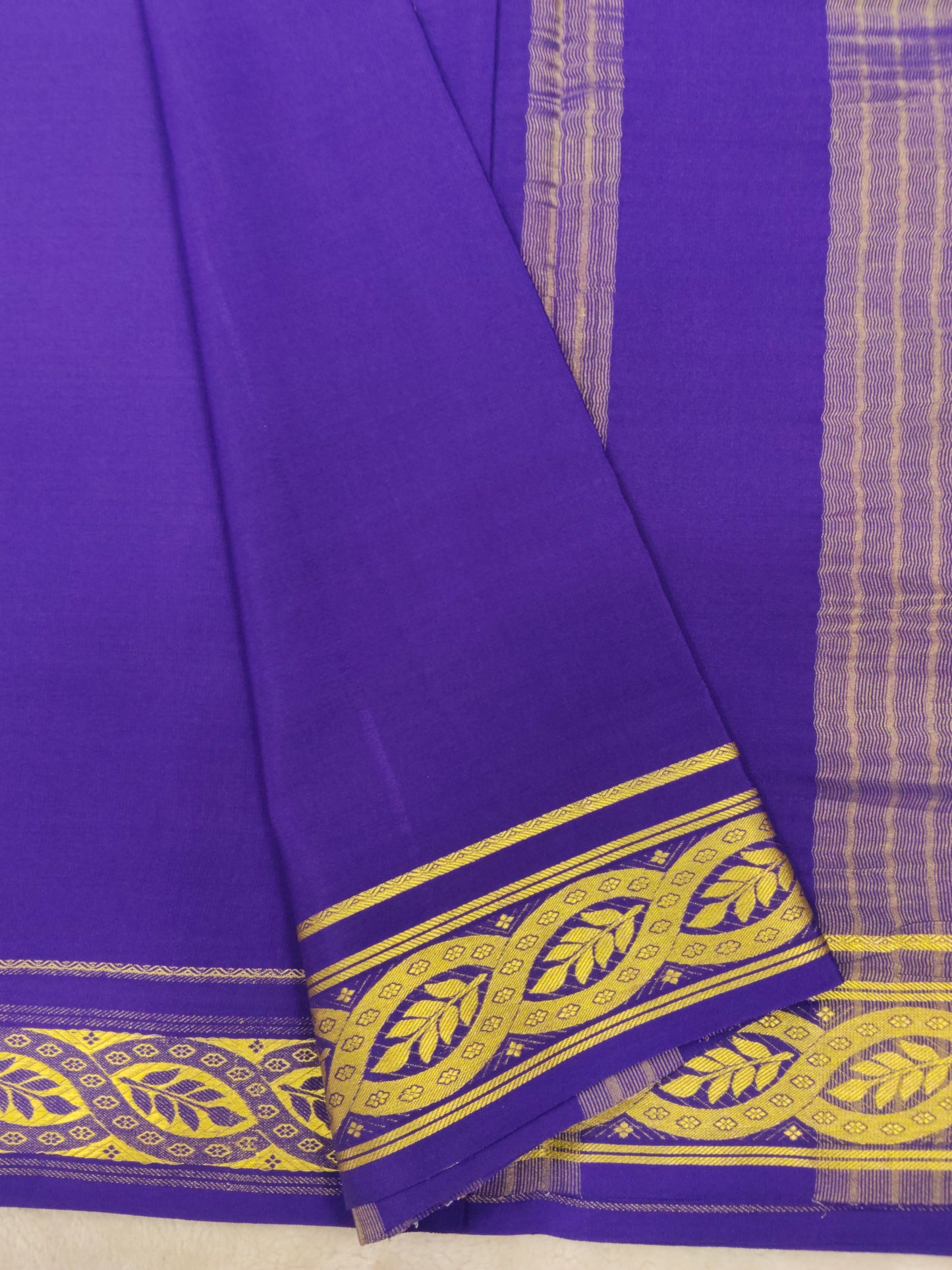 Pure mysore crepe silk saree-120 GSM(1103305)