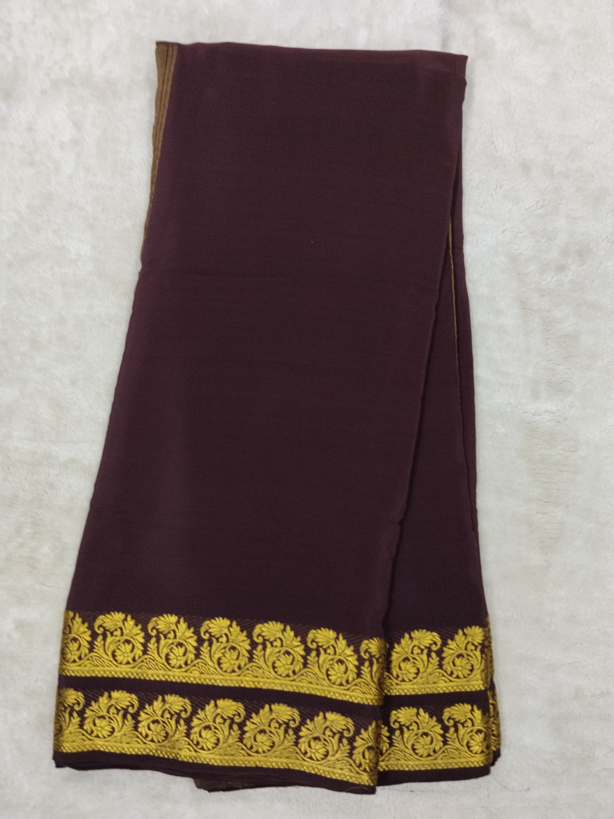 Pure mysore silk saree-(1459016)