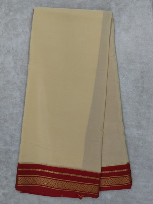 Pure mysore silk saree-(145302)
